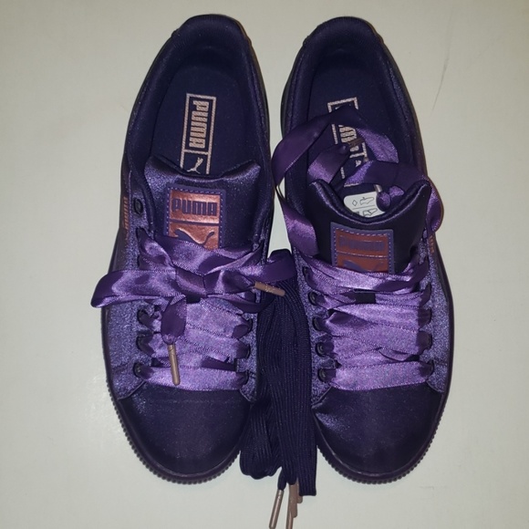 puma shoes violet